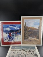 Assorted prints and posters mostly Alaskan themed