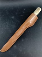 Michael Scott filet knife with moose antler handle