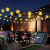 NEW $51-72FT Solar Globe String Lights *MISSING