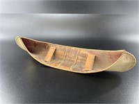 Birch Bark canoe 13"