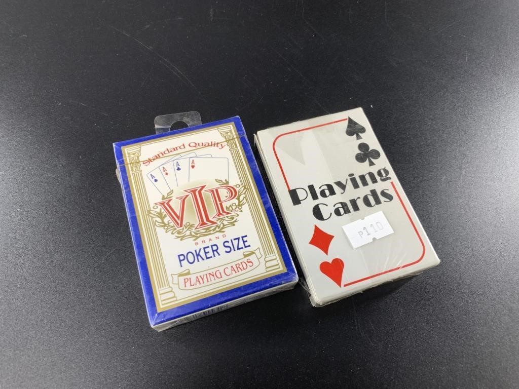 2 Decks of playing cards, complete