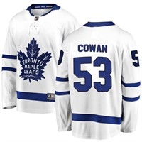 Easton Cowan Autographed Maple Leafs Jersey