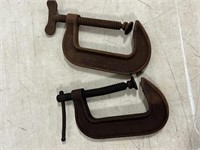 (2) Cincinnati Tools #540 Clamps