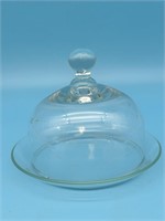 Princess House Butter Dish With Dome