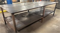 Work Bench 10' x 4'w x 3'h