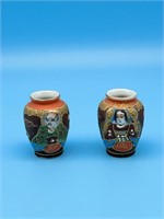2 Miniature Occupied Japan Vases