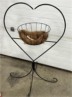 Iron Heart-shaped lawn decorative