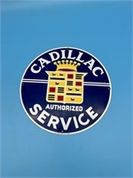 Metal Sign 10" Cadillac Service