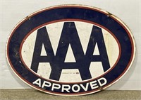(L) AAA Approved Double Sided Porcelain Sign 30