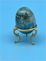 Heavy Stone Egg With Stand