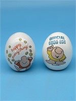 2 Tom Wilson Porcelian Eggs