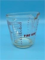 Vintage 4 Cup Fire-king Measuring Cup