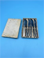 Set Of Antique Meriden Cutlery Co. Butter Knives