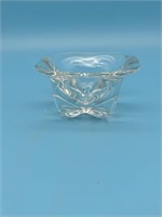 Heavy Lead Crystal Candy Dish - Footed