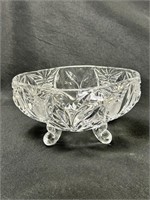 Lead Crystal Footed Bowl