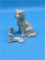 Lot Of 3 Dog Figurines Japan