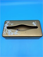 24 Kt. Gold Plated Vintage Tissue Box