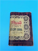 Vintage Presto Cooker Recipe Book