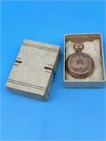 Antique Elgin Pocket Watch In Box