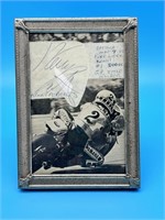 Autographed Framed Picture Of Kenny Roberts
