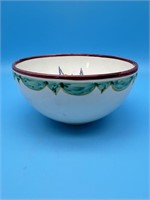 Hand Painted Pottery Bowl