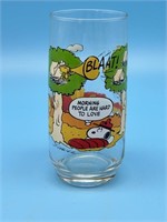 Mcdonald's Peanuts Camp Snoopy Collection Glass