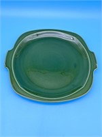 Green Paden City Pottery Platter