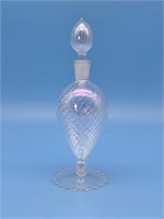 Iridescent Glass Perfume Vanity Bottle