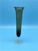 Smoked Glass Bud Vase