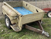 (BS) 1963 Chevrolet Pickup Truck Bed Trailer