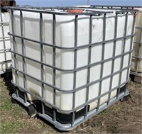 (AI) 350 Gallon Polytank w/ Transport Crate