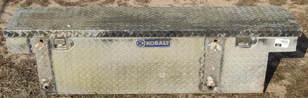(BE) Kobalt Metal Diamond Plate Truck Bed Tool Box