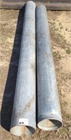 (BE) Metal Pipes, 104.5"x8.5" & 94"x8.5"