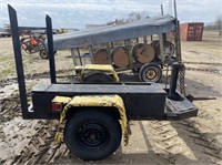 (DP) 7'x49" Single Axle Welder Trailer