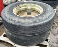 (DV) Firestone 11R22.5-4PR Tires