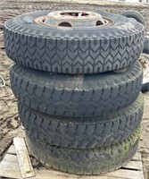 (DV) Pallet: 4 General 10.00-20 Tires