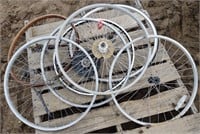 (II) Pallet: Assorted Bicycle Tire Rims 26"
