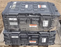 (II) ECS Hard Plastic Storage Cases