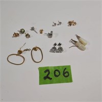 Box of earrings