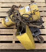 (T) Budgit 3 Ton Hoist, Model 113458-3, 6000 lb