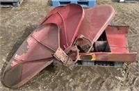(AG) Tractor Parts Including Hood, Sides