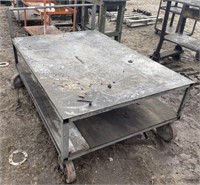 (AG) Metal Rolling Cart, 60"x42"x36"