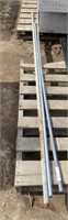 (AN) 3 Metal Pipes, various sizes/lengths