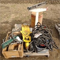 (R) Pallet: Health O Meter Scale, Rope, Milwaukee