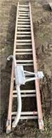 (R) Werner 24’ Adjustable Ladder & Quick Click L