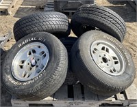 (AY) Pallet: Tires includes Copper Cobra, Dayton