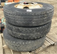 (AT) Pallet: Firestone Tires 11R22.5 16PR  (3)