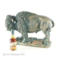 Big Buffalo Trace Statue & 375ml Bourbon Pick
