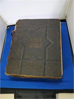 Vintage Large Christian Holy Bible
