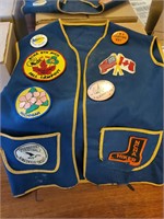 Vintage Michigan Pathfinder Vest with Patches